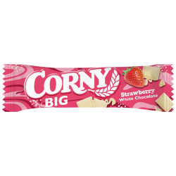 Corny BIG tyčinka Strawberry White chocolate 40g (24)