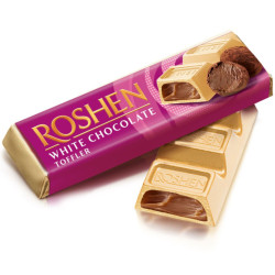 Roshen tyčinka bílá čokoláda s mléčnou 41g (30)