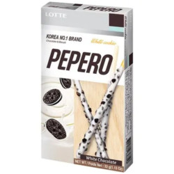 Lotte Pepero tyčinky 32g White cookie