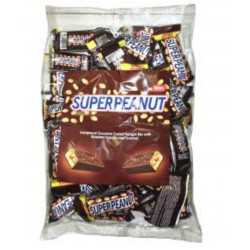 Super Peanut Mini 1kg Arašídová tyčinka s nugátem a karamelem (3)