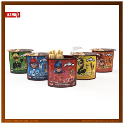 DIP´N GO! 55g Tyčinky Hot Wheels Hazelnut & Cocoa Display (24)