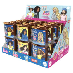 DIP´N GO! 55g Tyčinky Barbie Blueberry Milkshake Display (24)