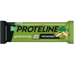 Proteline 40g proteinová tyčinka Pistáciová (24)