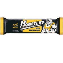 Monsters proteinová tyčinka 80g - Banán (20)