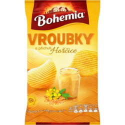 Bohemia chips 65g vroubky hořčice (15)