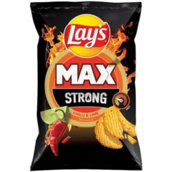 Lays 120g MAX Strong Chilli&Lime (24)