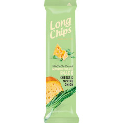 Long chips 75g bramborový snack Cheese & Spring onion (20)