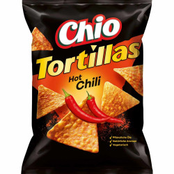Chio Tortillas chips 110g Hot Chilli (12)