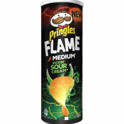 Pringles 160g Sizzln Kicking sour cream (19)