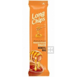 Long chips 75g bramborový snack Med a BBQ (20)