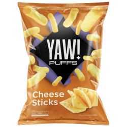 YAW ! Puffs Corn Snack 60g Cheese Sticks (28)