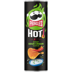 Pringles 160g Hot Kickin Sour Cream (19)