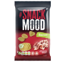 Snack Mood brambůrky 50g slanina (24)