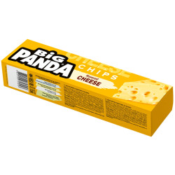 Big Panda chips 50g bramborové lupínky Cheese (25)