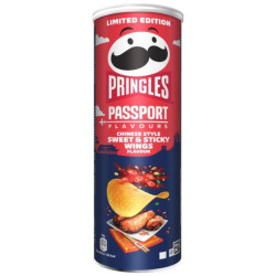 Pringles 165g PASSPORT Sweet and Sticky wings (19)