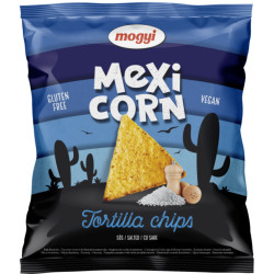 Mogyi Mexicorn Tortillas chips 90g Salted (25)