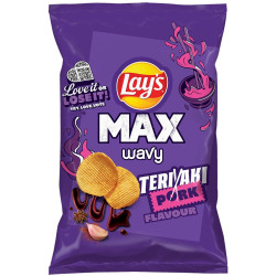 Lays 120g MAX Wavy Teriyaki Pork (24)