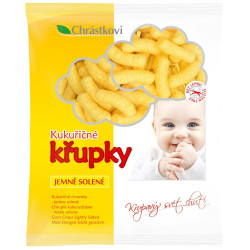 Chrástkovi Kukuřičné křupky 50g Jemně solené (27)