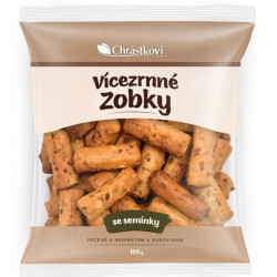 Chrástkovi vícezrnné zobky 100g se semínky (20)