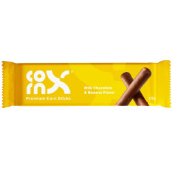 CornX Sticks 25g Milk Chocolate & Banana Flavor (16)