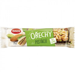 EMCO Tyčinka ořechy 35g pistácie (20)