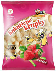 REJ Křupky kukuřičné jahodové 90g (21)