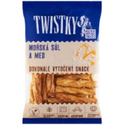 Twistky Snack 160g Mořská sůl a Med (15)