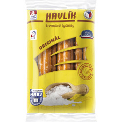 HAVLÍK Trvanlivé tyčinky solené 200g Originál (30)