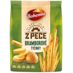 Bohemia tyčinky 160g Bramborové (24)