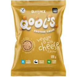 Qool´s Proteinové snacky 120g Vegan Cheese (14)