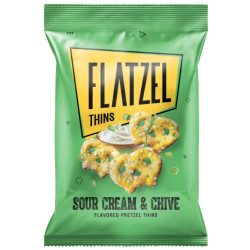 Flatzel Thins preclíky 65g Cheese (24)