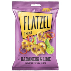 Flatzel Thins preclíky 65g Habanero Lime (24)