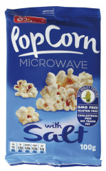 PITSO Popcorn do mikrovlnky 100g solený (15)