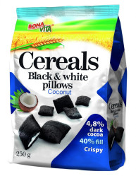 Bonavita Black & White 250g pillows Coconut (12) Trvan. 21/05/2025