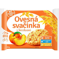 Ovesná svačinka 36g s broskvemi (20)