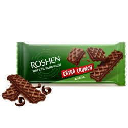 Roshen Wafers sandwich crunch 142g Chocolate/Cocoa (15)