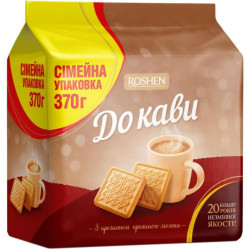 Roshen sušenky 370g For Coffee s konden. mlékem (24)