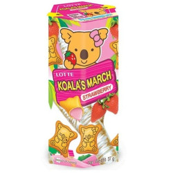 Lotte Koala´s March 37g sušenky Strawberry (6)