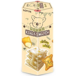 Lotte Koala´s March 37g sušenky White Milk Cream a Cheese (6)