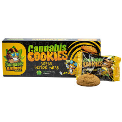 Euphoria Cannabis cookies 120g sušenky Super Lemon Haze (14) H