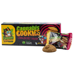 Euphoria Cannabis cookies 120g sušenky Strawberry Dream (14)