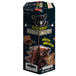 Lotte Koala´s March 37g sušenky Black Bitter (6)