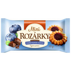 Mini rozárky 55g polomáčené s borůvkovou náplní (49)