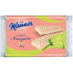 Manner Knuspino 110g Limette (18)