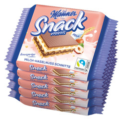 MANNER Snack 125g (5x25g) Haselnuss (24)