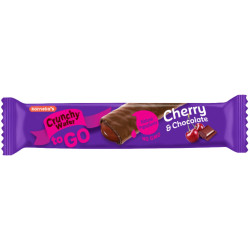 Crunchy wafer 23g trubičky oplátkové Cherry (30)