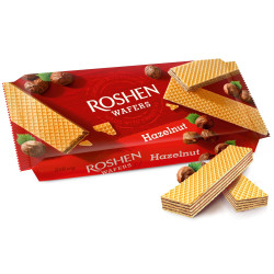 Roshen wafers 216g Hazelnut (16)