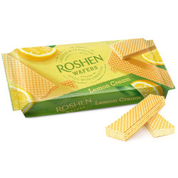 Roshen wafers 216g Lemon (16)
