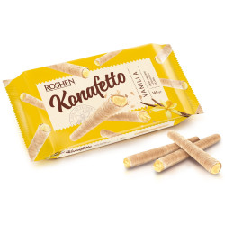 Roshen trubičky Konafetto 140g - Vanilla (15)