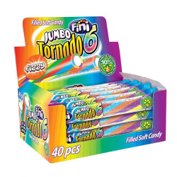 Fini Jumbo tornado 50g balený kyselý 40ks